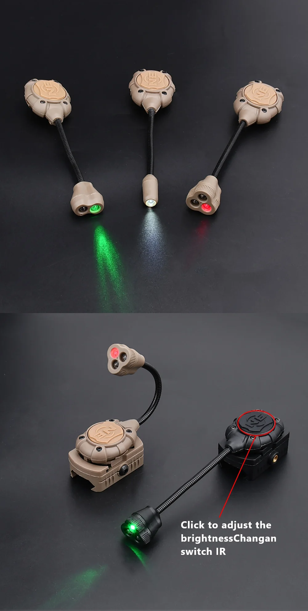 Accesorios tácticos para airsoft y softair