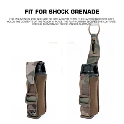 Bolsa flashbang táctica para linterna y portacargadores MOLLE