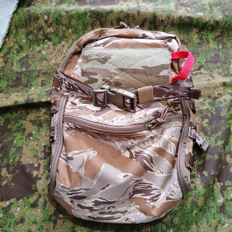 Minimap Bolsa portabotella táctica de pecho en nylon para senderismo - imagen 3