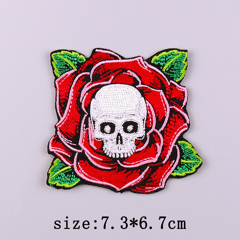 Parche calavera táctico bordado - imagen 5