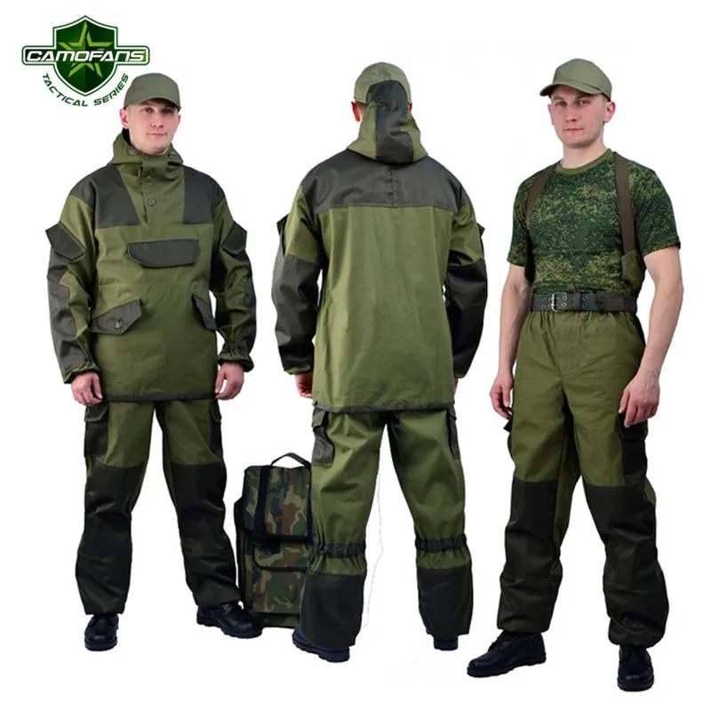 GORKA-4 traje de combate camuflaje táctico militar largo aire libre - imagen 3