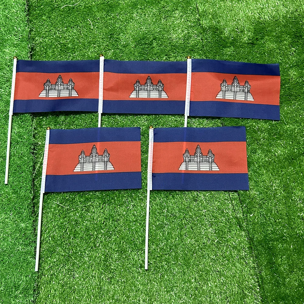 Bandera Camboya detalle 1