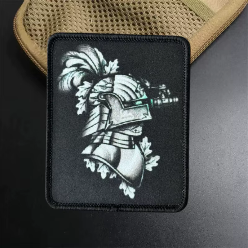 Parche táctico soldado estampado – Insignia moral para ropa y mochilas - imagen 3