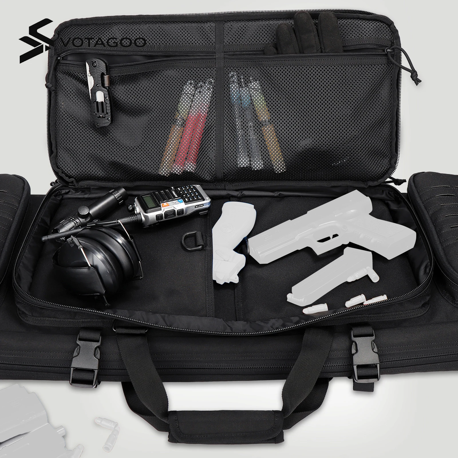 VOTAGOO bolsa táctica gran capacidad para pesca y equipo - imagen 5