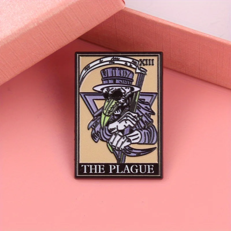 Pin táctico Morbus Ultima gótico médico de la peste obsidiana - imagen 4