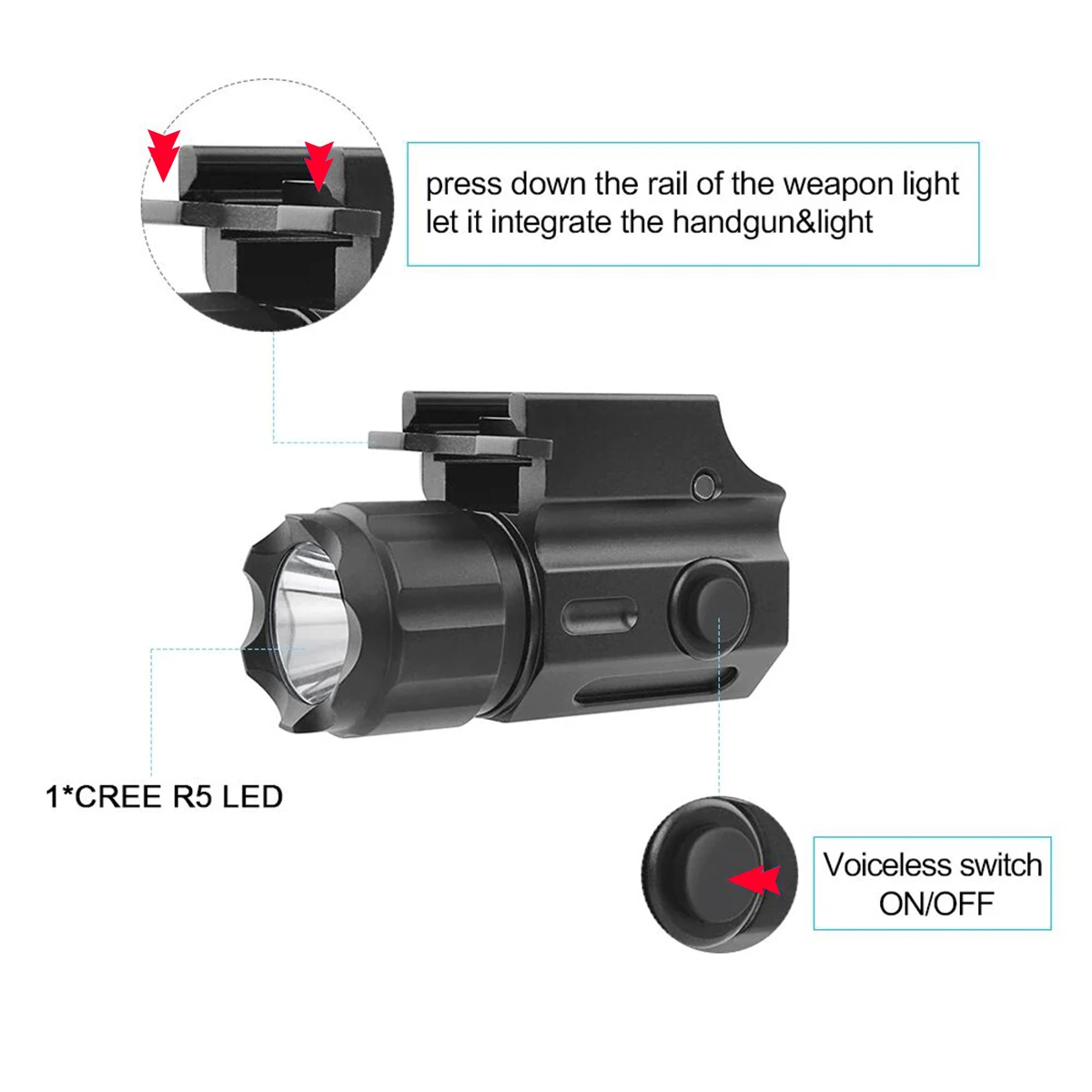 Luz LED de 210 lúmenes