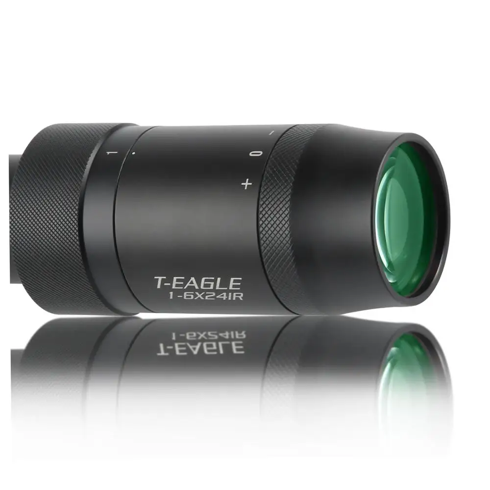 T-EAGLE ER Visor táctico IR rojo/verde con colimador para rifle - imagen 5