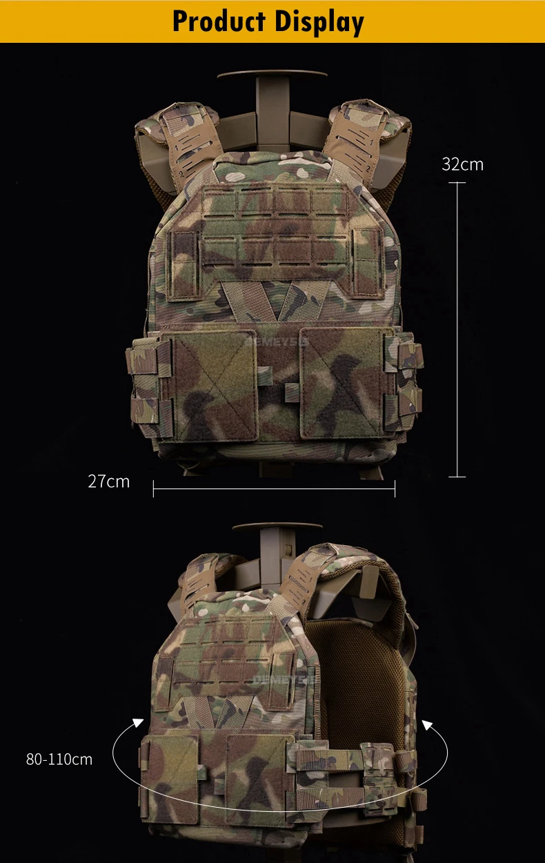 Sistema MOLLE del portaplacas