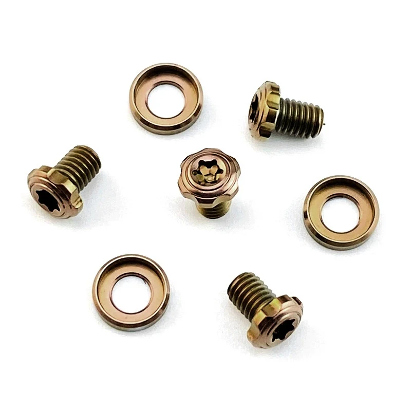 Tornillo Torx T8 M3 con arandela para mango de cuchillo - imagen 4