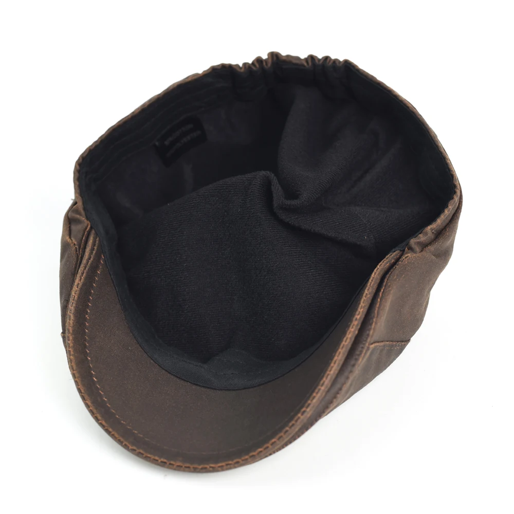 Vista frontal de la gorra