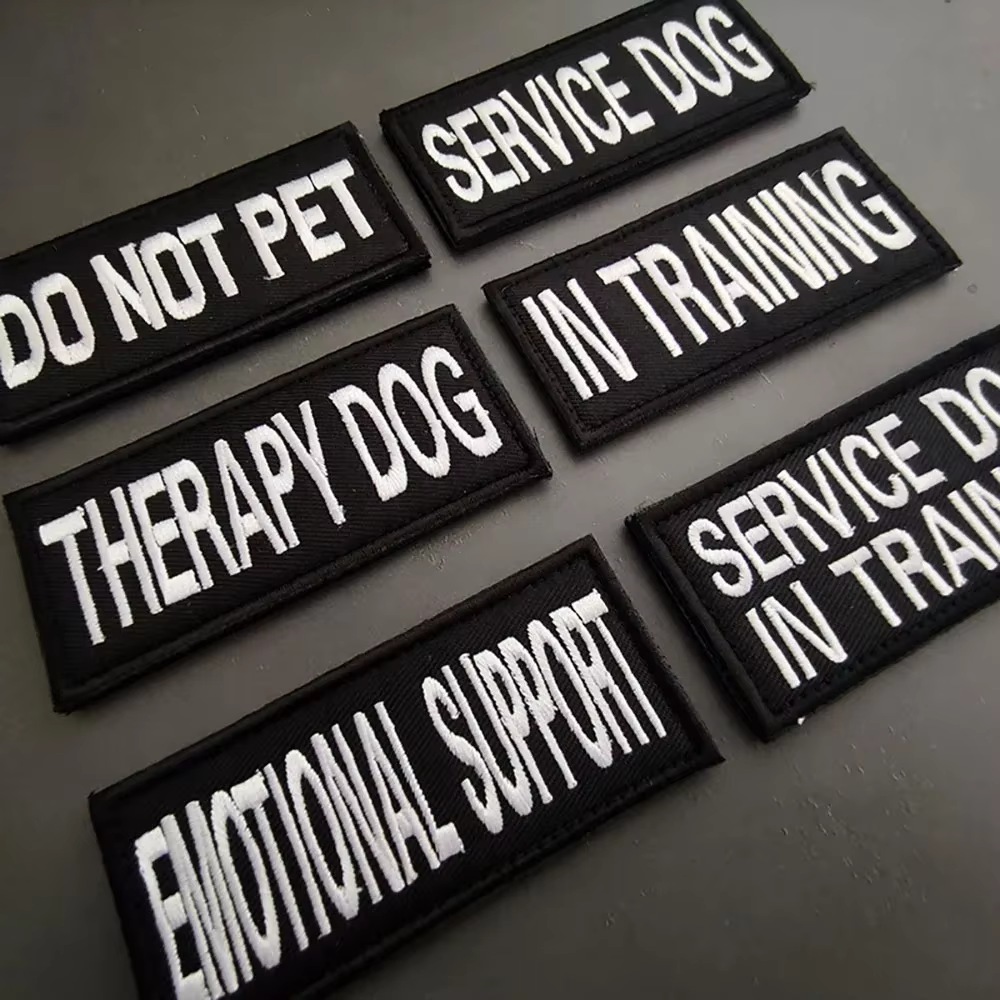 Parche de apoyo emocional para perros - Chaleco/arnes y entrenamiento - imagen 4