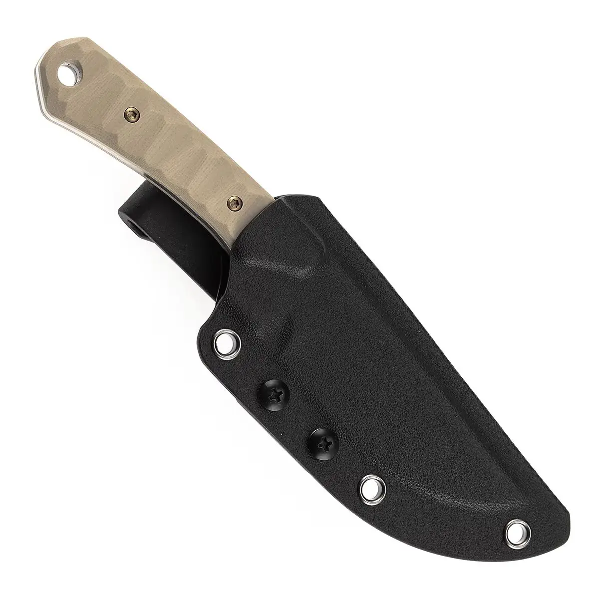 Kansept Vast cuchillo táctico fijo D2 con mango G10/Micarta/CF - imagen 4