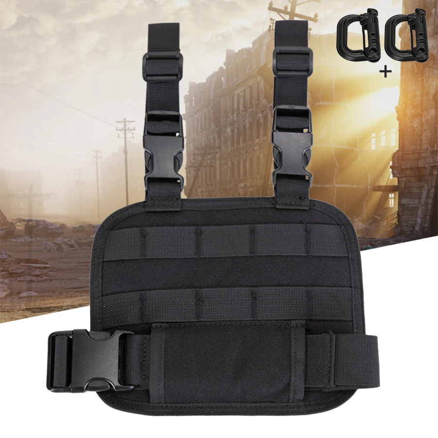 Plataforma MOLLE para pierna transpirable con correas ajustables - imagen 3