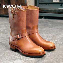 KOWM Botas de trekking piel vaca – Goodyear para trabajo y senderismo