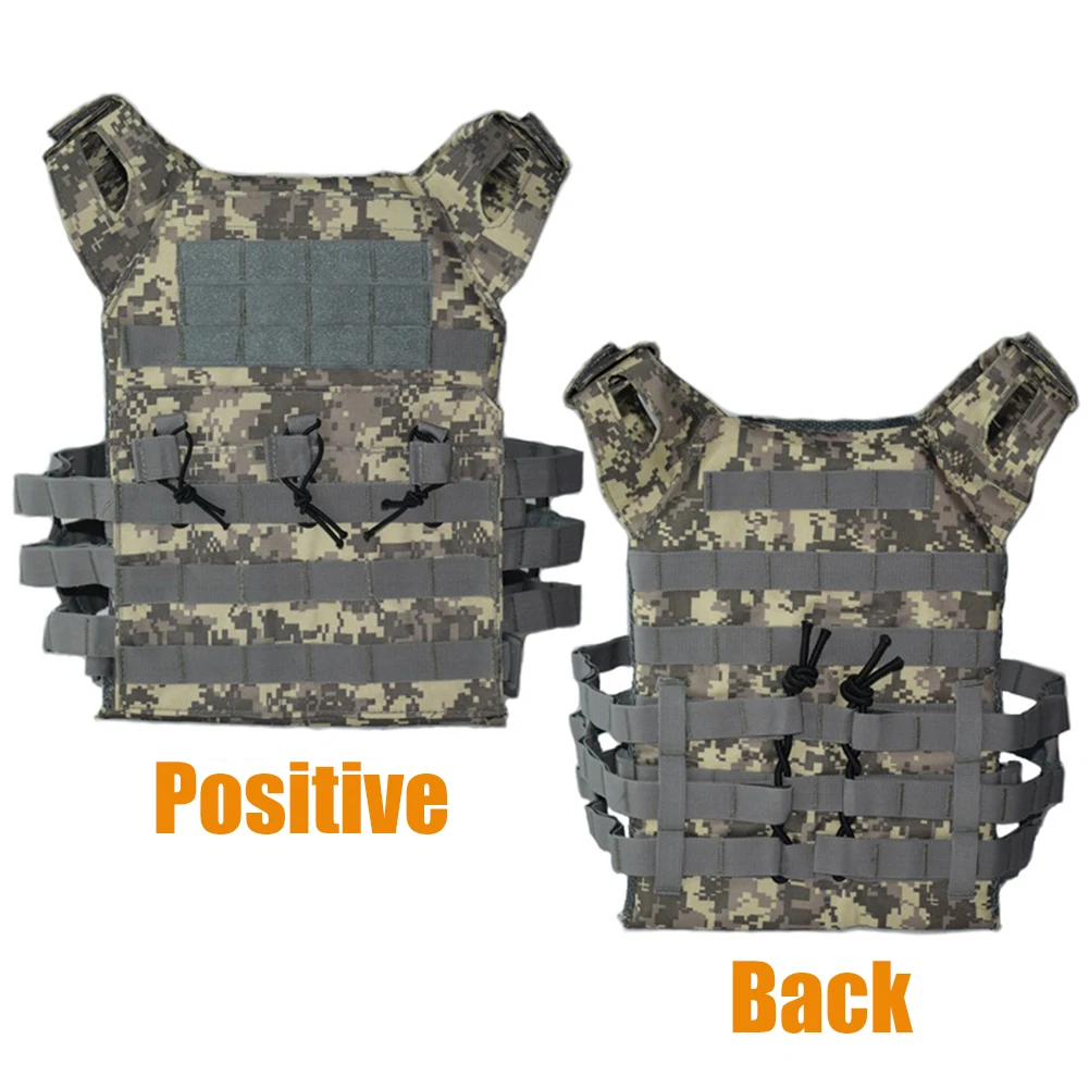 Chaleco táctico 600D ripstop – Portador de placas MOLLE impermeable ligero JPC - imagen 5