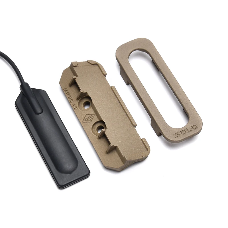 M-LOK KEYMOD interruptor táctico lateral para riel, nailon y plástico - imagen 2
