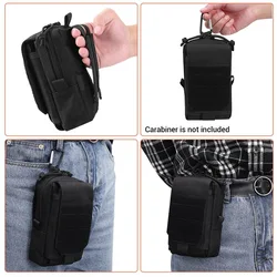 Bolsa táctica MOLLE de cintura para teléfono móvil universal EDC
