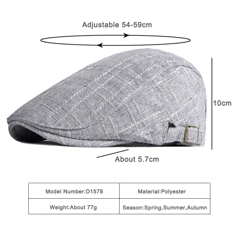 Gorra táctica vintage visera taxista espiga transpirable - imagen 5