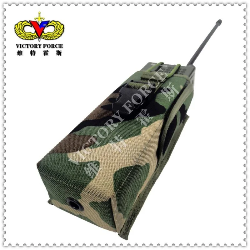 Sistema MOLLE para bolsa de radio BDU selva multicolor - imagen 2