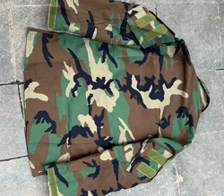 Chaqueta táctica camuflaje desierto rayas tigre ripstop