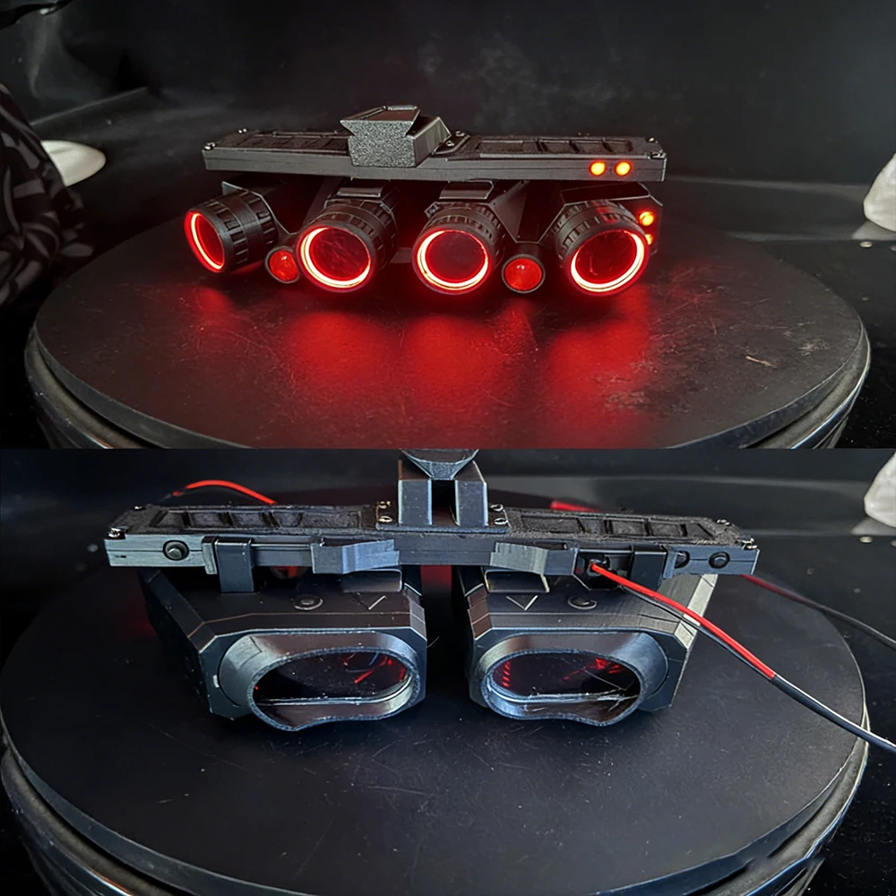 NVG visión nocturna táctica para casco, luz roja y verde iluminada - imagen 2