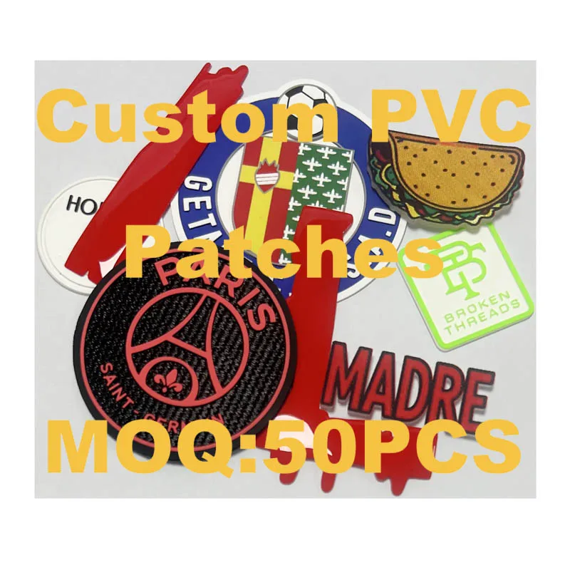 Parche termoadhesivo PVC de silicona para ropa con logotipo - imagen 2