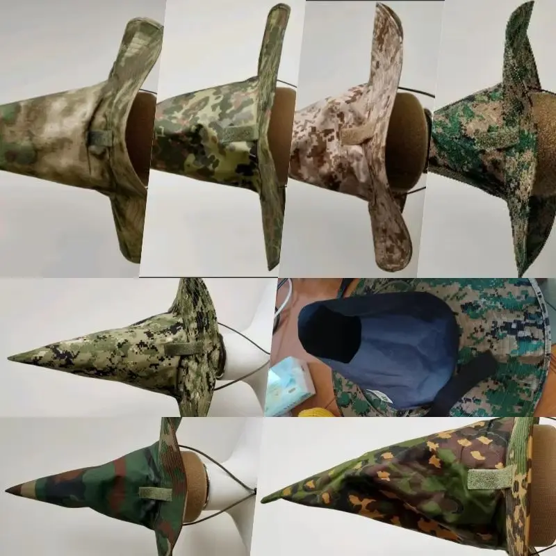 Sombrero táctico ala ancha copa alta de una pieza para disfraz - imagen 2