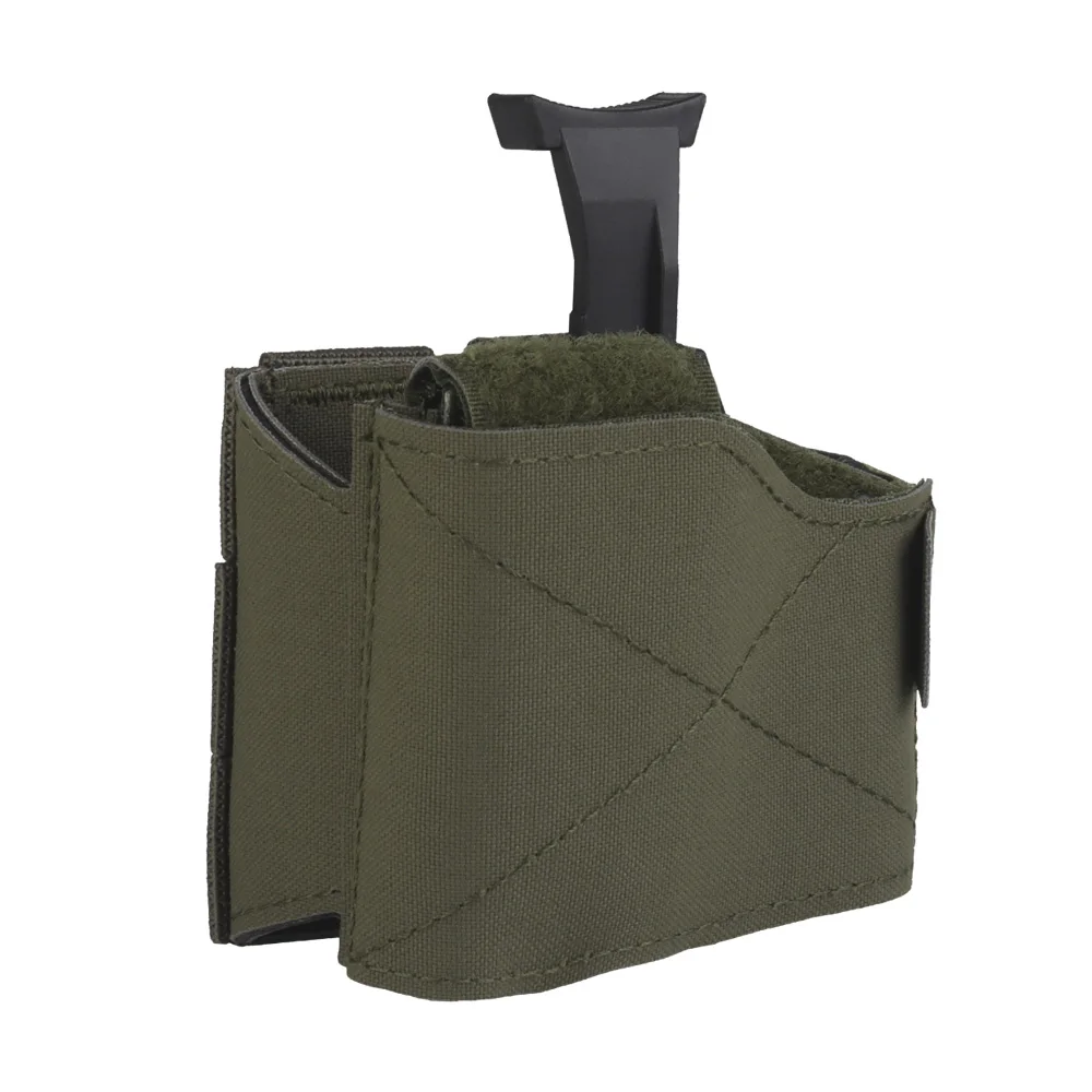 Pistolera táctica MOLLE zurda para entrenamiento airsoft y práctica - imagen 3