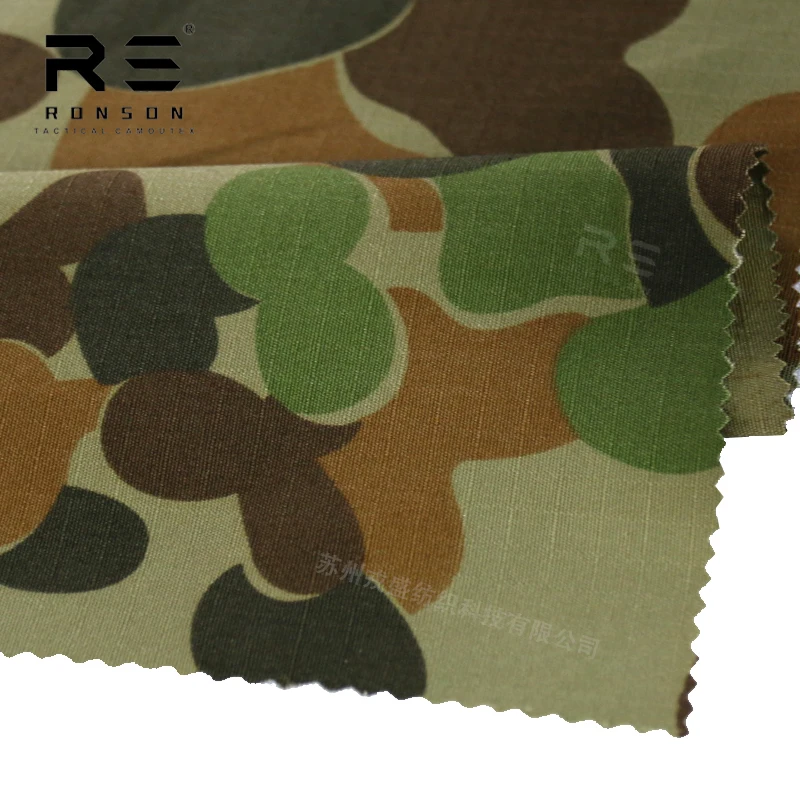 Tela ripstop camuflaje australiano NYCO para equipo táctico uniformes - imagen 5