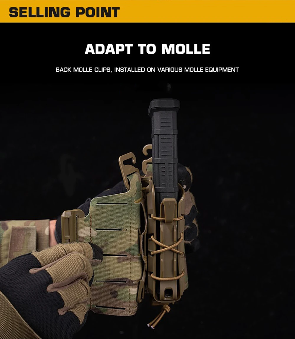 Detalle de montaje MOLLE