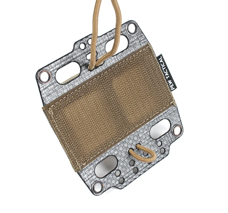 Detalle del sistema de sujeción y accesorios