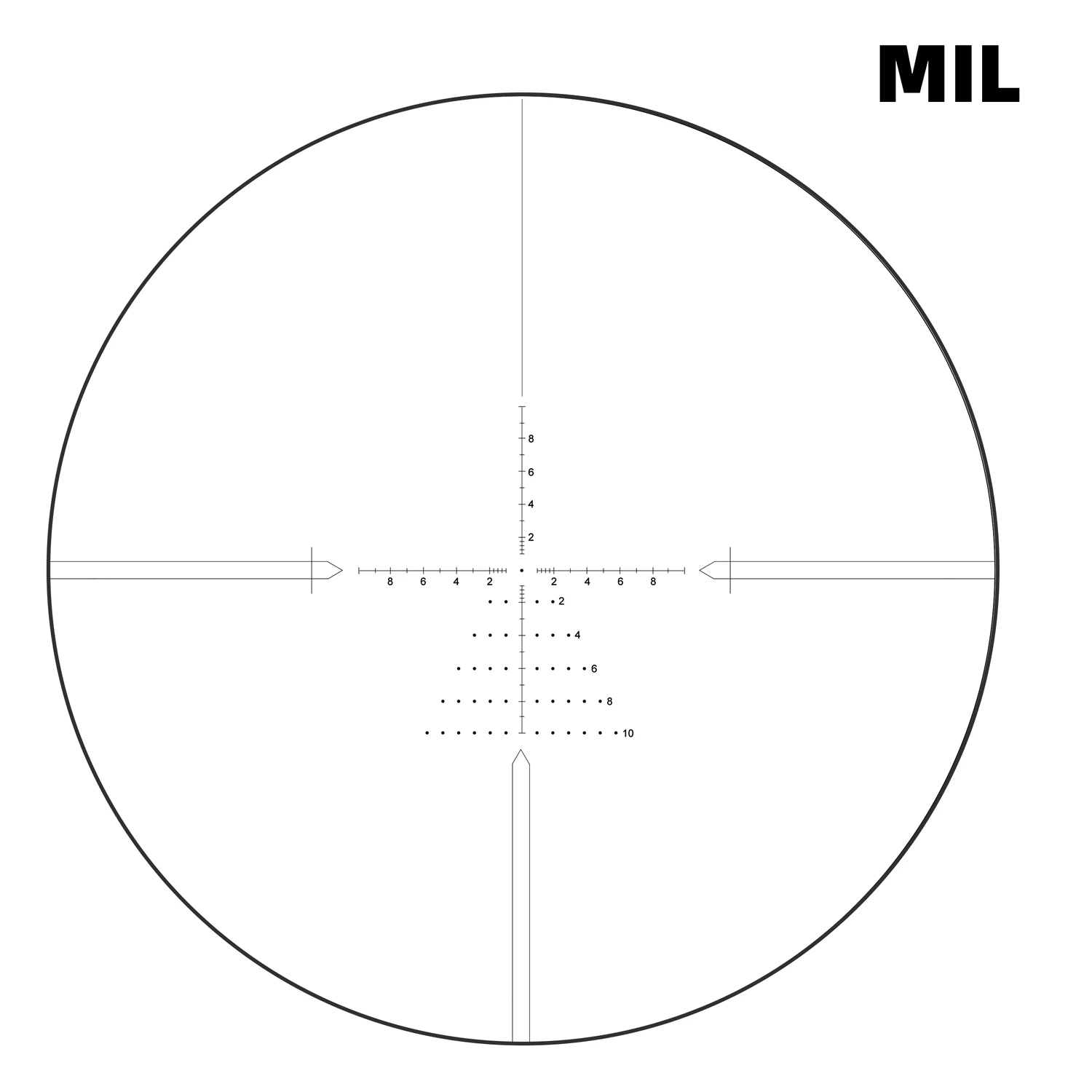 T-Eagle mira telescópica táctica AR15 6-24x50 FFP IR para PCP - imagen 5
