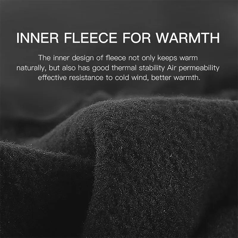 Guantes invierno screen touch tacticos – Lana resistente al viento con touch - imagen 5