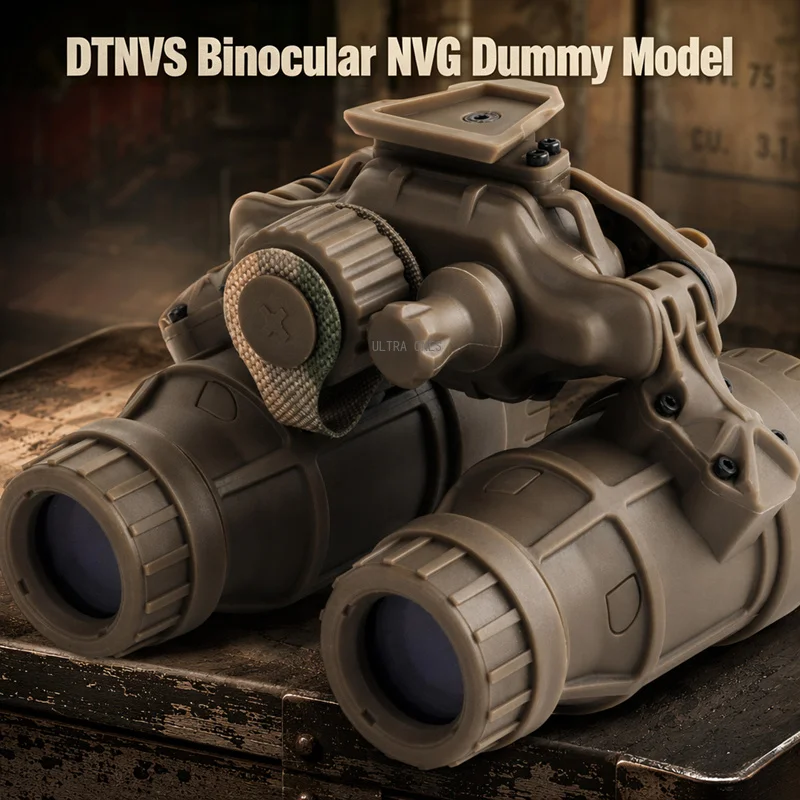 Simulador Binoculares Tácticos DTNVS NVG – Visor Nocturno Abatible para Airsoft - imagen 3