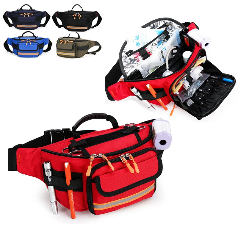 Riñonera emergencia primeros auxilios – Bolsa táctica outdoor survival - imagen 4