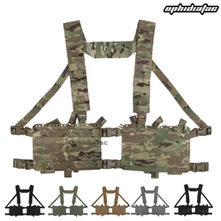 Alpha Chaleco Táctico MOLLE diseño dividido para caza y accesorios