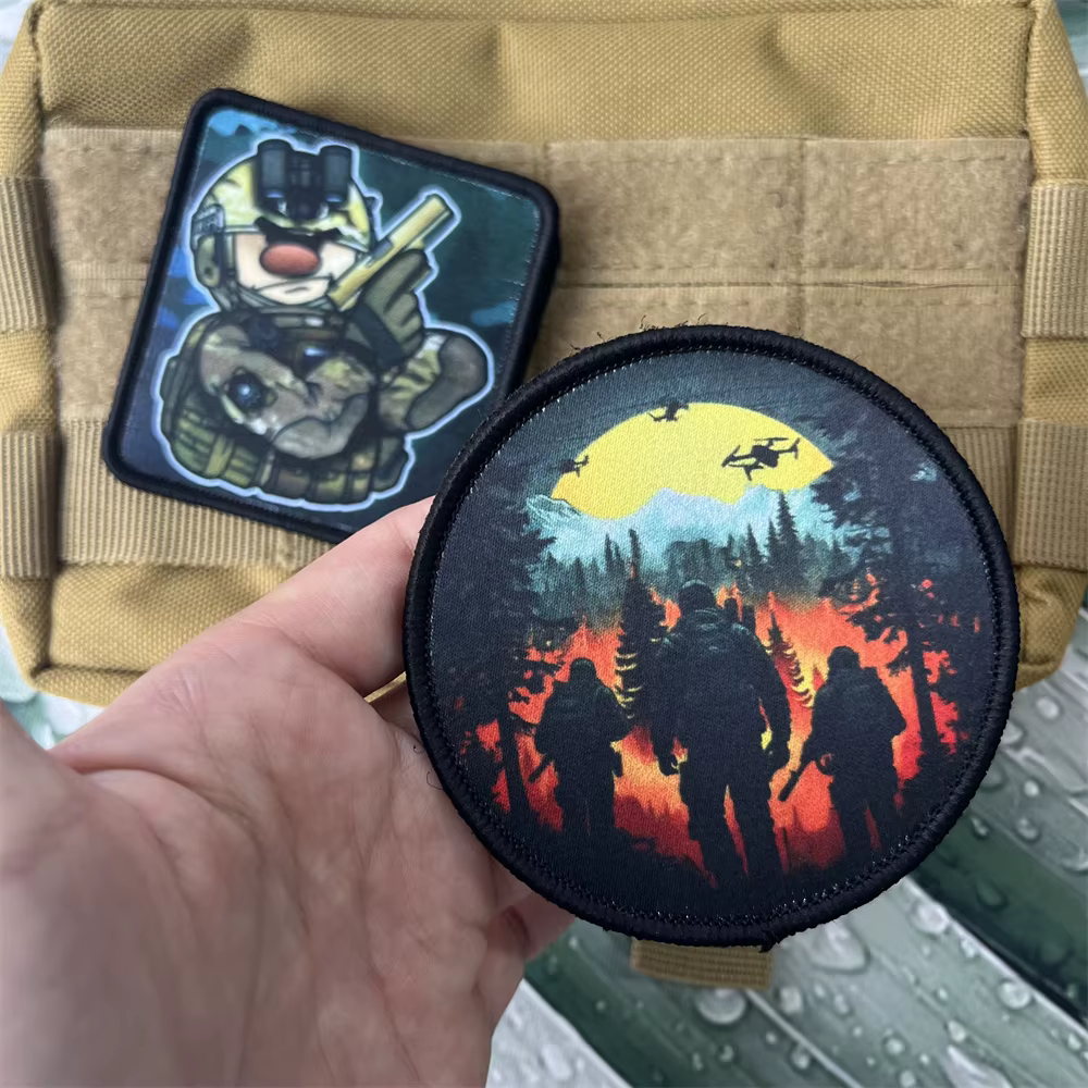 Insignia moral de maestro Chevron - parches de aventura para MOLLE - imagen 2