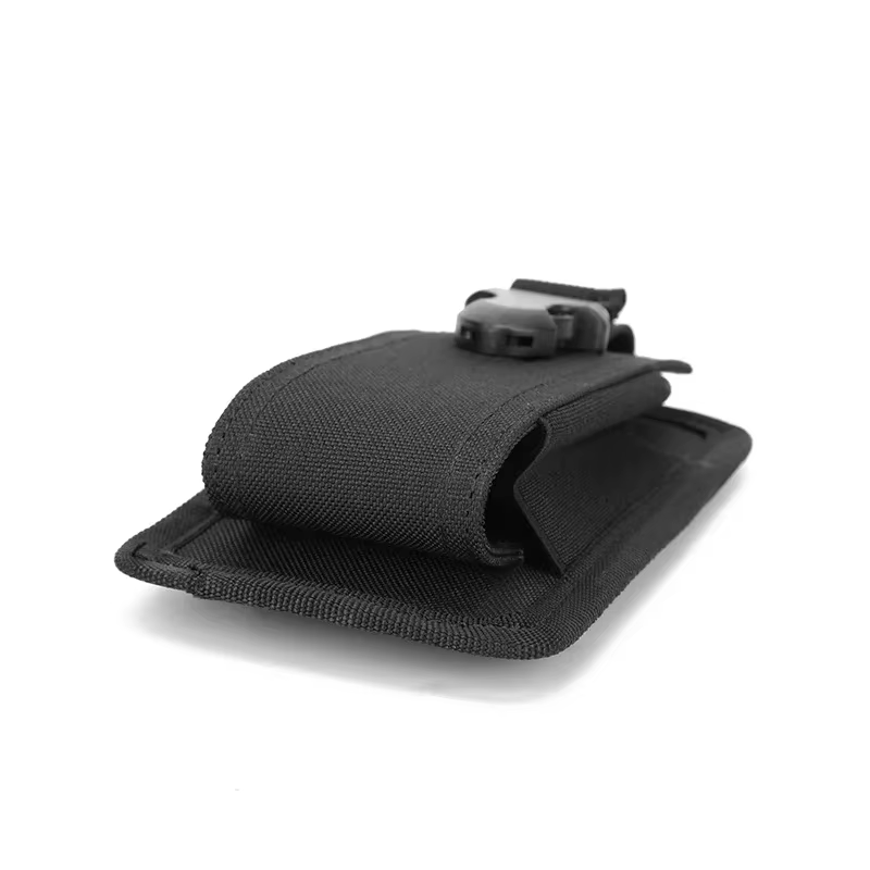 Bolsa táctica MOLLE para walkie talkie, porta radio y cargadores - imagen 2