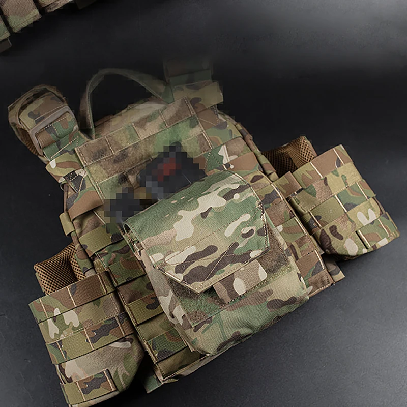 Detalle del sistema de fijación Molle