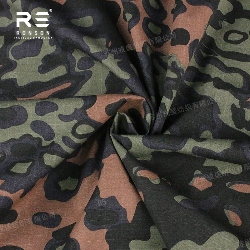 Tela táctica ripstop NYCO camuflaje hojas de roble para uniforme - imagen 5