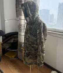 Chaqueta Táctica de Camuflaje para Senderismo y Exteriores