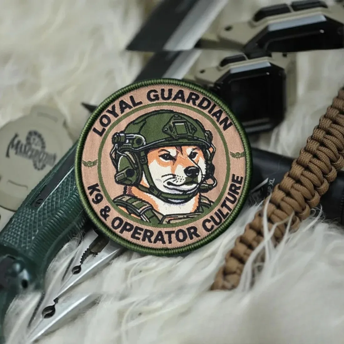 K9 OPERATOR – Parche táctico para perro con Velcro - imagen 3
