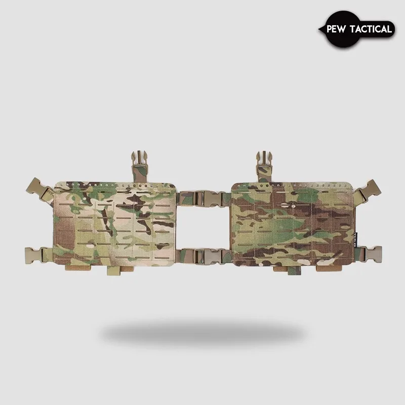 Pew Tactical Alpha Pechera Táctica MOLLE – Estilo SS para Airsoft