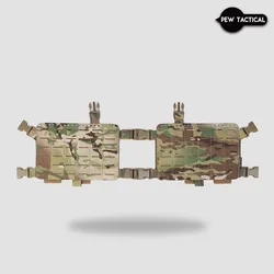 Pew Tactical Alpha Pechera Táctica MOLLE – Estilo SS para Airsoft