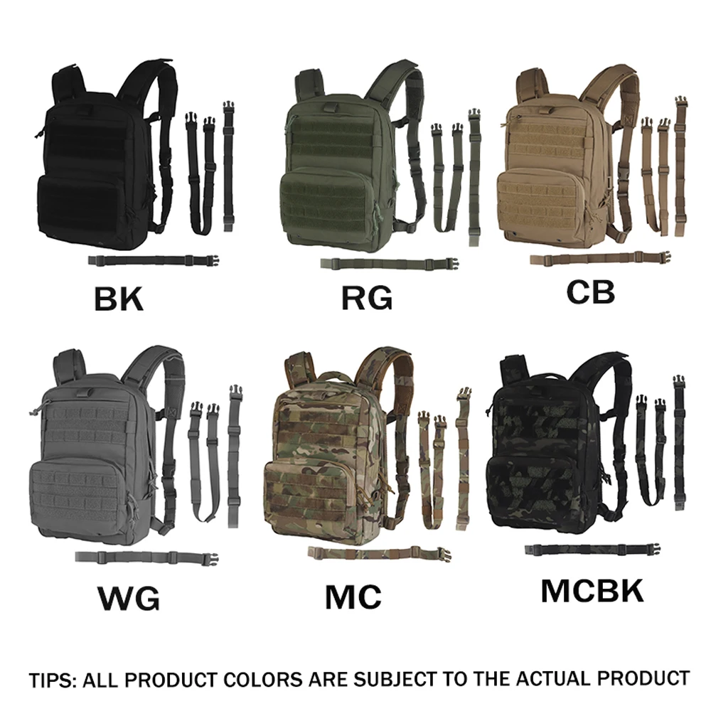 OPHIDIAN Chaleco táctico modular para Airsoft y combate, MOLLE