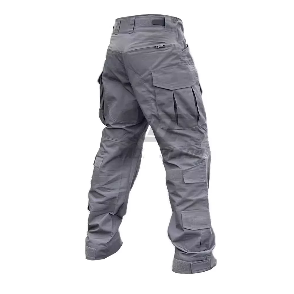 GEN3 Pantalones tácticos de combate grises ripstop para aire libre