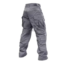 GEN3 Pantalones tácticos de combate grises ripstop para aire libre