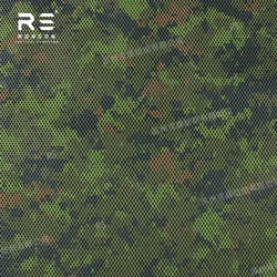 Tela táctica CADPAT TW malla tricot camuflaje Woodland con memoria