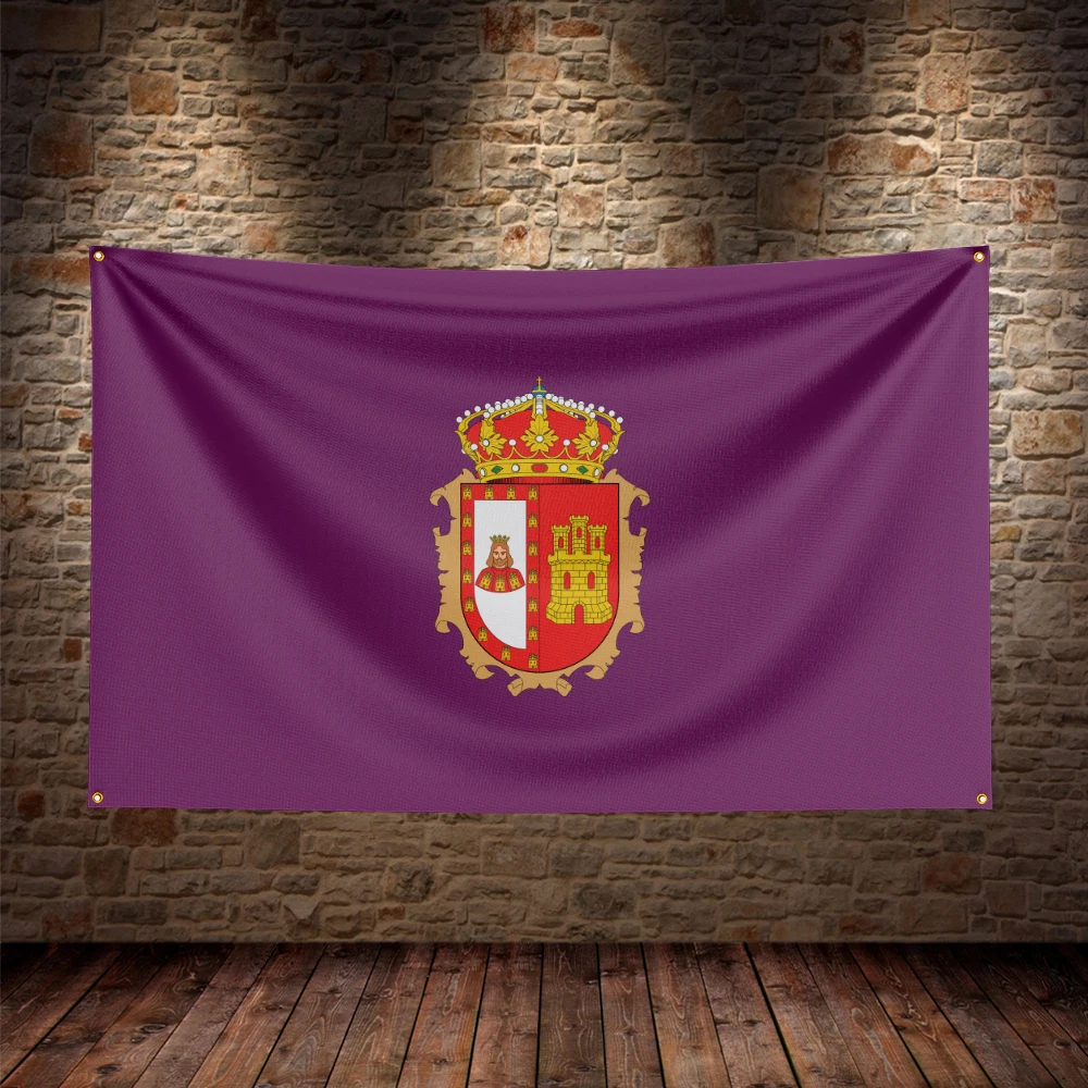 Bandera de España Burgos para decoración - imagen 5