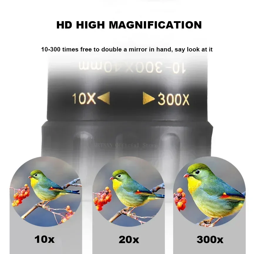 Telescopio monocular zoom HD largo alcance para observación aves - imagen 5